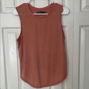 Sleeveless Pink Tank Top